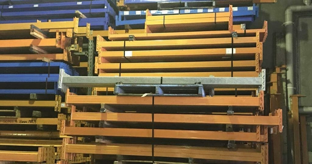 2nd hand racking dexion colby apc