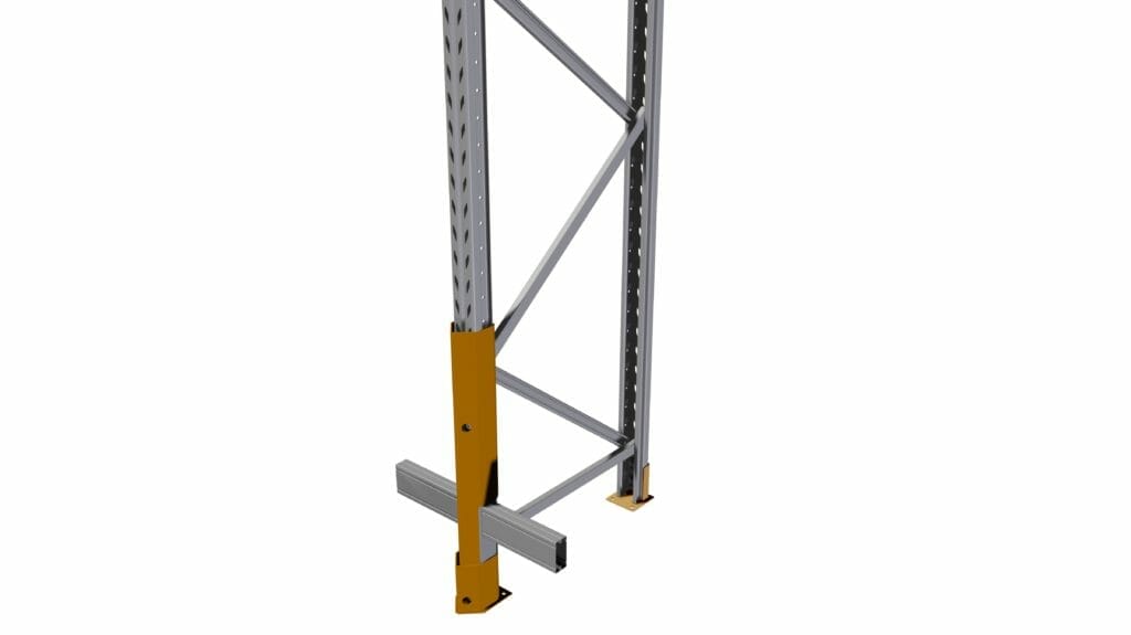 Colby low beam rack protectors warehouse safety