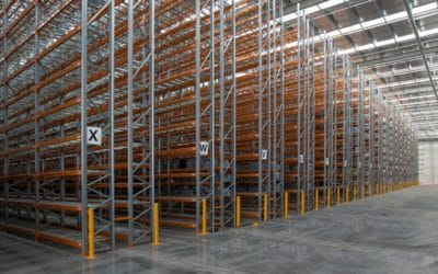 How wide does a warehouse aisle have to be in an Australian warehouse?