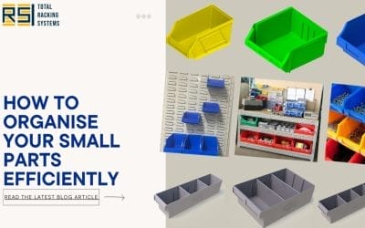 How to organise small parts efficiently so you don’t lose them ?