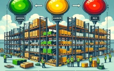 Pallet Racking damage, risk & Repairs: The Traffic Light System